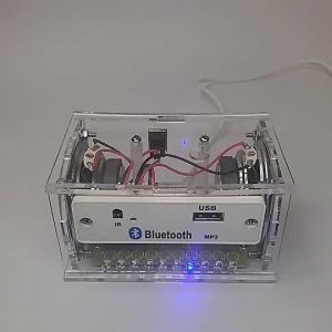 Bluetooth Speaker DIY Kit ลำโพงบลูทูธ ชุดคิทฝึกประกอบ พร้อมตู้ลำโพง คุณภาพเสียงดี รองรับ Bluetooth ใช้งานง่าย เหมาะกับทุกวัย A017