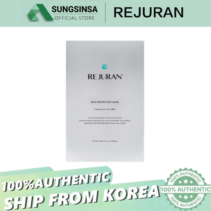 100% Original] REJURAN Skin Protection Sheet Mask 27ml*5ea ( in