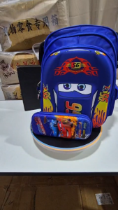 D98 Pencil Case 3D School Student Pen Stationary Pensel Box Sekolah Stationery 3D Car Zipper