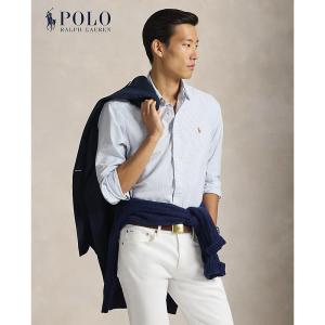 Polo Ralph Lauren Men Classic Fit Striped Oxford Long Sleeve Shirt