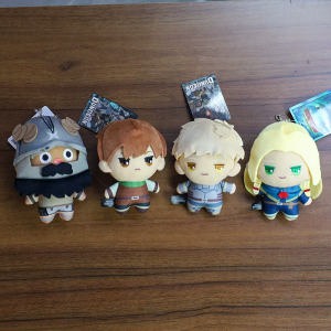 new 10cm Mini Delicious in Dungeon Plush Doll Marcille Chilchark Laios Touden Senshi Doll Pendant Keychain Toy For Gift