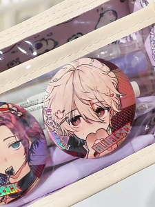 Purple Capybara Triangle Pencil Case Kawaii Cartoon Transparent Front Pocket Pen Bags Stationery Organizer Supplies Pencil Pouch