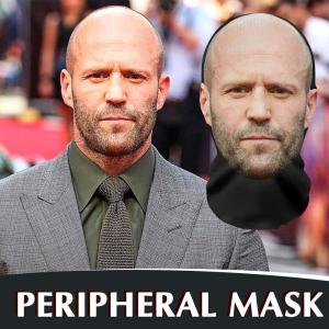 3D Printed Full Face Visual Mask Realistic Celebrity Performer Face Mask Props Costume For Party Supplies Cosplay