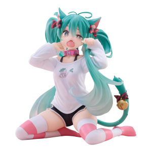 Bandai | In Stock New Hatsune Miku Closed Windows Version 20Cm Action Figure Pvc Statue Model Collectible Desktop Decor Ornaments Toys