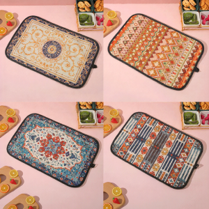 Light Luxury Non-Slip Flax And Cotton Heat Resistant Placemat