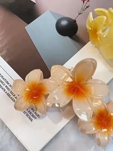 Jepit Bunga Kamboja Model 3 Jedai Bunga Bali Warna Warni Soft PTT