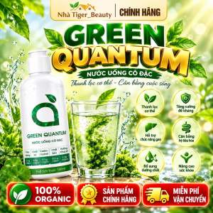 Green Quantum - Giải pháp tự tin trong mọi cuộc nhậu nước uống tăng cường sức đề kháng tăng hồng cầu bảo vệ sức khỏe chai 150ml