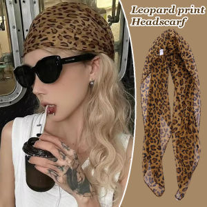 ผ้าพันคอรูปวาดเสือดาวแฟชั่นฮิญาบสำหรับผู้หญิงด้ายบาหลียาวพิมพ์ลายผ้าโพกหัว Voile Turbans สำหรับผู้หญิงผ้าคลุมไหล่ฮิญาบผ้าพันคอของขวัญ