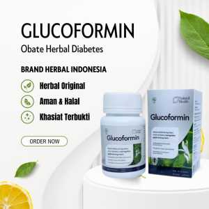 Glucoformin Obat Diabetes Kencing Manis Asli Original - Glucoformin Asli Original Obat Diabetes Membantu Menurunkan Gula Darah