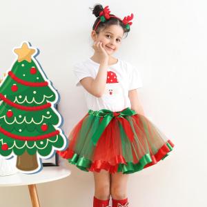 New Arrival Childrens Tutu Skirt with Headwear Princess Style Half-length Kids Clothing Polyester Fiber B-class Safety European Style