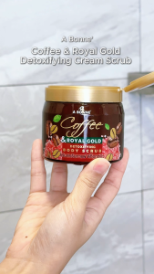 A Bonne Coffee & Royal Gold Detoxifying Cream Scrub (250g)