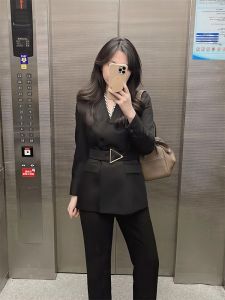 YUFUQING | Elegant Fashionable Professional Womens Suit Set Two-Piece Spring New Arrival Lightweight Luxury Unique Lady Goddess Style