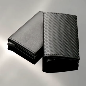 กระเป๋าใส่บัตรกันขโมย RFID แบบพกพา สไตล์มินิมอลสำหรับ กระเป๋าใส่บัตรรุ่นใหม่ มาพร้อมระบบป้องกัน RFID/NFC ป้องกันการสแกนข้อมูลจากบัตรเครดิตหรือบัตรประชาชน