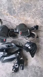 Shimano M4000 9 Speed Mountain Bike Bicycle Front Rear Derailleur Cycling Shift Lever 9 Speed Groupset