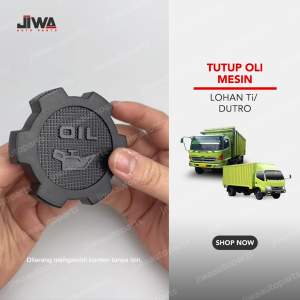 Jiwa Auto - Tutup Oli Mesin Mobil LOHAN Ti / DUTRO Cap Oil Engine
