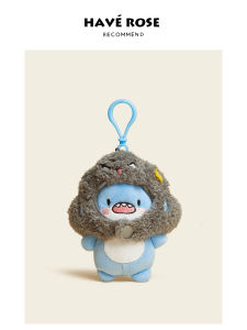 Cute Plush Bag Charm Collaborative Whale Shark Couple Backpack Decorations HAVEROSE P0924 Fall 2024 China Origin