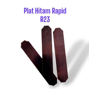 1 Pak Plat  hitam /3 pics staples tembak manual /stapler tembak /gun tacker rapid r23