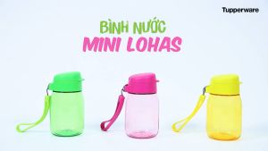 Bình Nước Tupperware Lohas 350ml Mini - Tupperware Mall Chợ Lớn