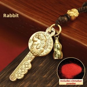 BINYUE | Wealth-Attracting Zodiac Keychain 2026