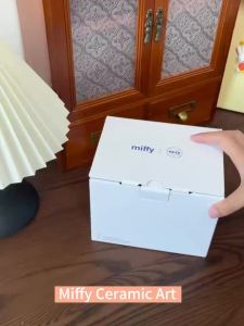 Miffy | Ly Sứ Hoa Miffy Cốc Cà Phê Sứ Jingdezhen Cốc Trà Xương Sứ Dễ Thương Quà Tặng Văn Phòng Và Gia Đình