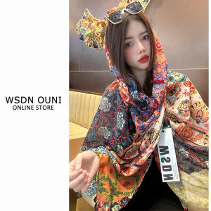 Khăn Choàng Dệt Tay Đa Năng Thoáng Khí Chống Nắng Du Lịch Có Nút Thắt Nhiều Cách Dùng Khăn Quàng Cổ Mùa Hè Cho Nữ