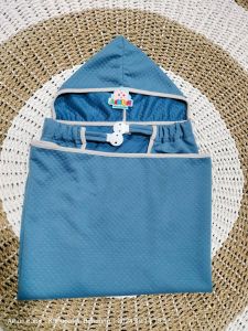 Selimut Bayi Blanket Clip On The Go 3 in 1 Bahan Diamond Knit Uk 80x100cm - Ainun baby