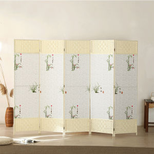 Foldable Room Divider Screen Handmade Eco-friendly Rustic