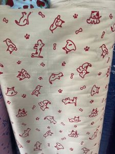 ผ้าเมตร ลายสติซ ดิสนีย์ น่ารัก จัดชิ้นยาวได้ มินิมอล ลายการ์ตูน​ ผ้าคอตตอลผสม ถ่ายพร็อพ ฉาก ผ้าปู ปูโต๊ะ หน้ากว้าง 110-115 cm