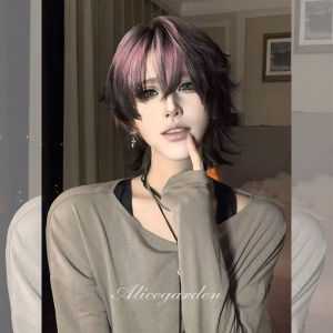 alice garden | Short Hair Lolita Style Asian Mullet Wig