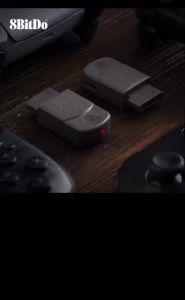 8BitDo | 8BitDo Saturn Retro Bluetooth Receiver Windows for Xbox Series Xbox One Gamepad Switch Pro and PS5/PS4 Controller Dongle
