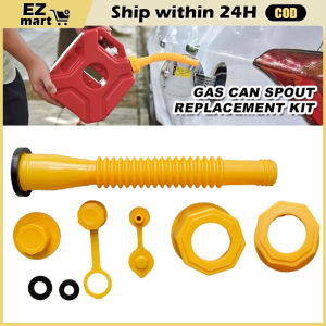 【Fast Shipping】 Gas Can Spout Replacement Gas Can Nozzle Gas Can Spout Replacement Kit for Most 1/2/5/10 Gallon Oil Cans LZC-Gas-Can-Spout-Kit