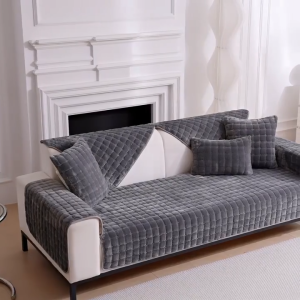 Plush Sofa Cushion Universal Full CoverSofa Cover Non-slip Thicken Soft Sofa Cuhsion 1/2/3/4/5 seat cushion