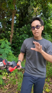 OSUKA เลื่อยตัดแต่งกิ่งสูงไร้สาย 20V บาร์ยาว 6" รุ่น OCPS427-D1