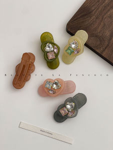 คลิปหนีบผมเจ้าหญิงสไตล์เกาหลีขนาดเล็ก ทรงมน เครื่องประดับผมสไตล์เกาหลีสำหรับผู้หญิงที่สวมใส่ได้ทุกวัย