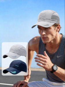 REXUELONG | Running Marathon Sun Protection Ventilated Lightweight Sweat-Resistant Quick-Dry Cap