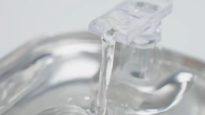 Mini Portable Pet Fountain 2L USB-Powered with Water Level Alert Home or Office Use