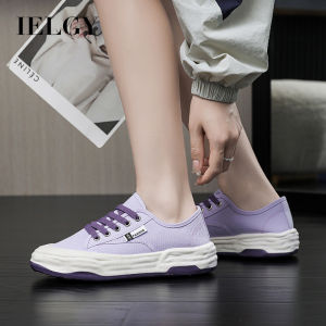 Ielgy Giày Nữ Giày đế mềm đa năng Lưới thường ngày Giày học sinh bằng vải bố thoáng khí Hàn Quốc thời trang 2024