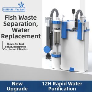 Sunsun | Oxygenation & Filtration Integrated Aquarium Filter 3-in-1 Water Circulation Pump