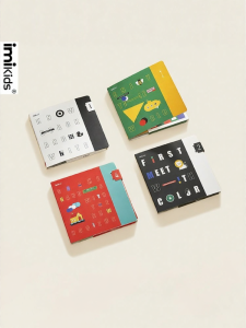 imikids | Bộ Thẻ Đen Trắng Giáo Dục Sớm Cho Trẻ 0-6 Tháng Tặng Kèm Hộp Quà