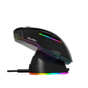 DAREU | 3-Mode Wireless RGB Gaming & Office Mouse with Charging Dock
