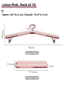Portable Folding Clothes Hanger