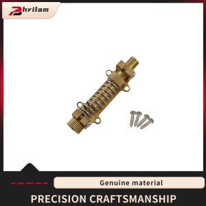 Brass Tremolo Stabilizer Guitar Tremolo Stopper Device Compatible with FD Electric Guitar Parts Accessory with Mounting Screws