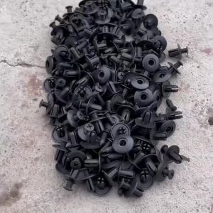 PINMOAP Car Plastic Rivet Clips Fit for 8mm Hole Automotive Bumper Fender Interior Panel Fastener Replacement Trim Clips