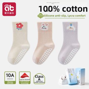 AIBEIDILA | Non-slip Cotton Baby Socks for Crawling and Learning to Walk Spring Autumn