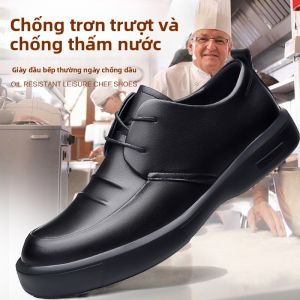 JIFANPAUL | Giày Da Lười Nam Chống Trượt Chống Nước