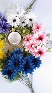 Bunga Garbera Jumbo & Bunga Buket Artifisial: Dekorasi Cantik & Elegan