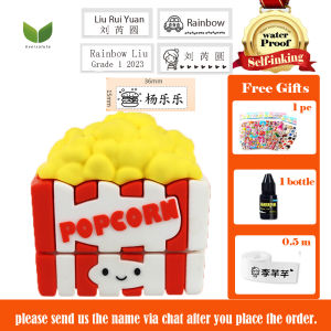 ตราประทับชื่อยางแบบแต่งเอง Eversalute สำหรับเด็กมีสติ๊กเกอร์30ชิ้นที่ประทับชื่อผ้าแบบประทับด้วยตนเองสำหรับเสื้อผ้าตราประทับชื่อนักเรียนเสื้อผ้าโรงเรียนอนุบาลกันน้ำ