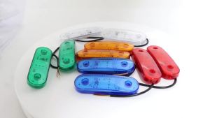 2 Chiếc Đèn Cảnh Báo Bên Hông Xe Ô Tô 12V 24V 21SMD Xe Bán Tải Xe Tải Caravan Phanh Đèn Hậu Thông Báo Tín Hiệu Đèn
