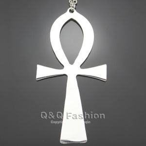 10x5cm Vintage Egyptian Life Big Ankh Cross Pendant Long Chain Necklace Fashion Jewelry Men and Women Accessories Dropshipping