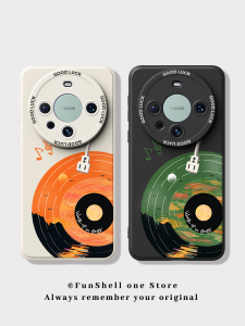 Retro Vinyl Record Huawei Mate70Pro Phone Case Pura80pro Creative CD Protective Cover Nova13 Soft P60 High-End Feelings Mens 12 Full Protection 9 Fall Proof Silicone Universal